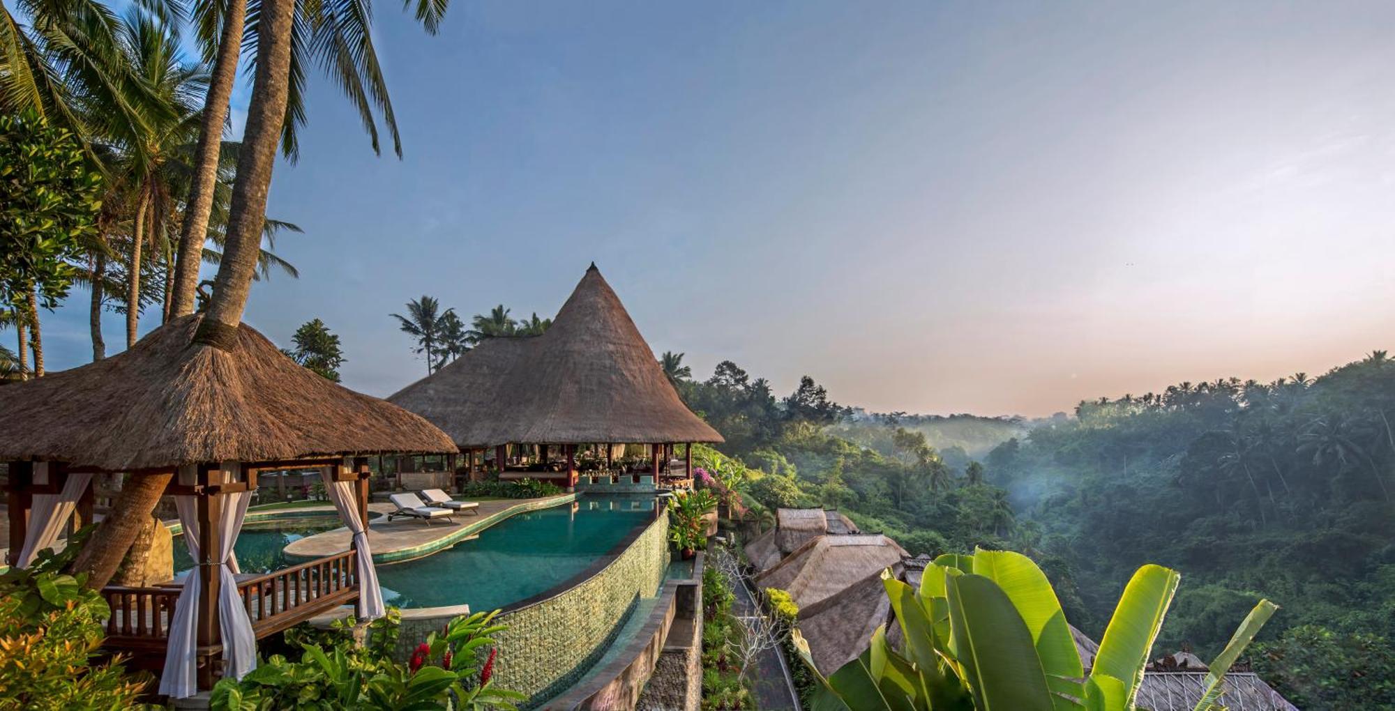 Cascades Suites Ubud Esterno foto