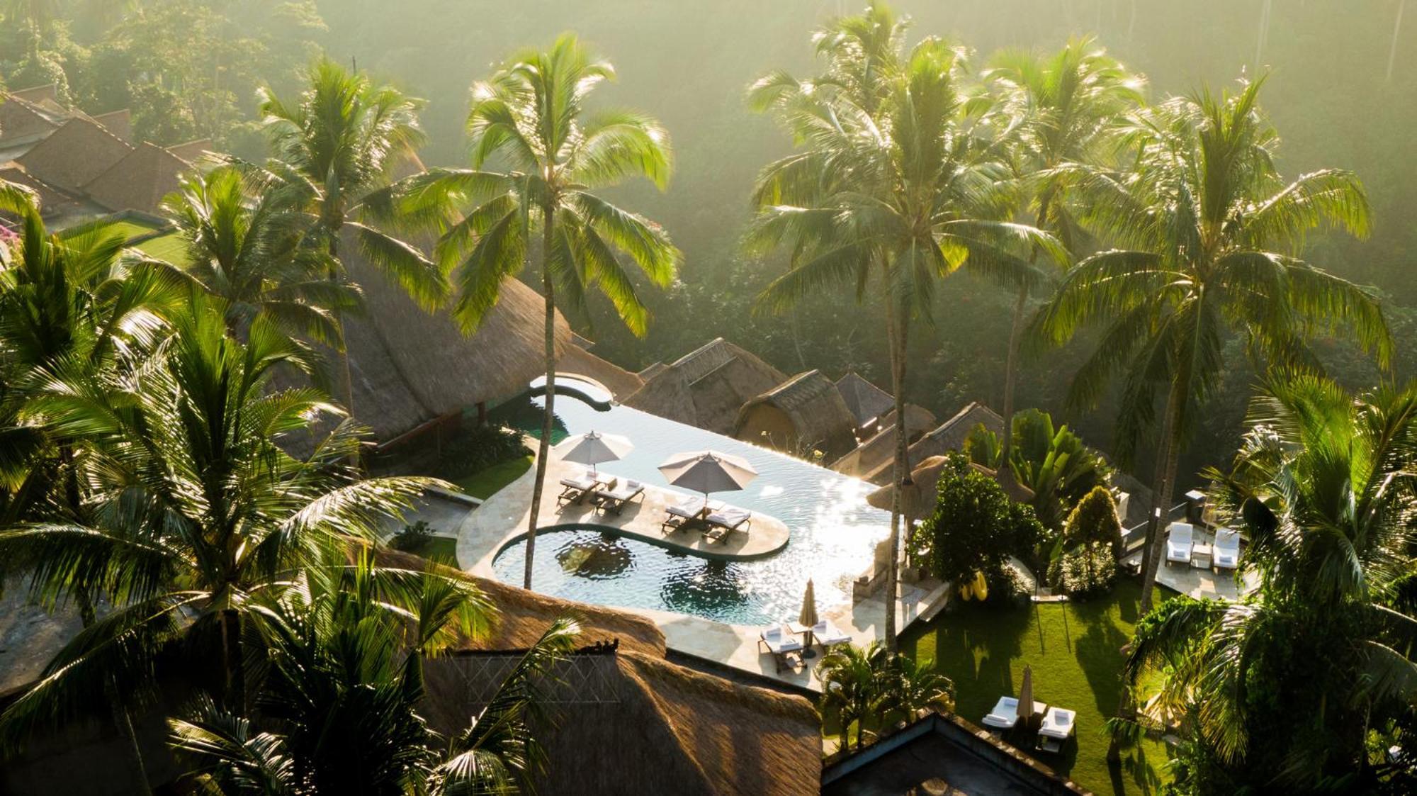 Cascades Suites Ubud Esterno foto